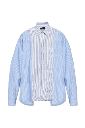 トップス 00s\"comme des garcons homme plus\"shirt Comme des Garçons Homme Plus Shirt with striped pattern